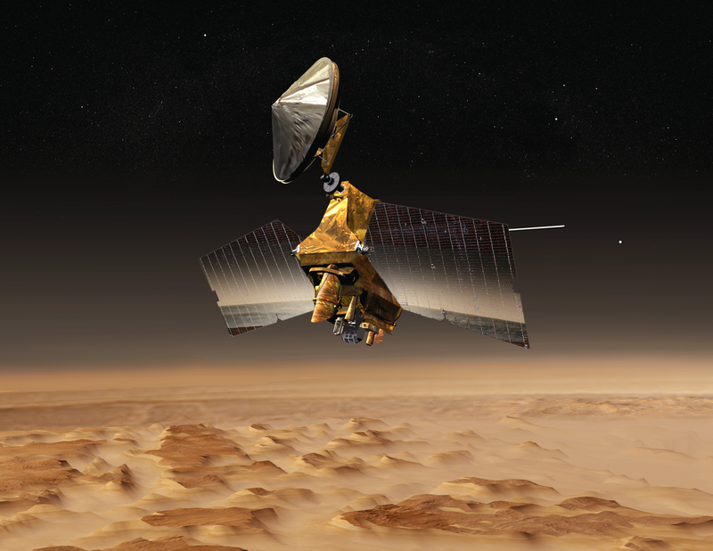 Illustration for article titled The Remains Of Britain's Missing Lander May Have Been Spotted On Mars